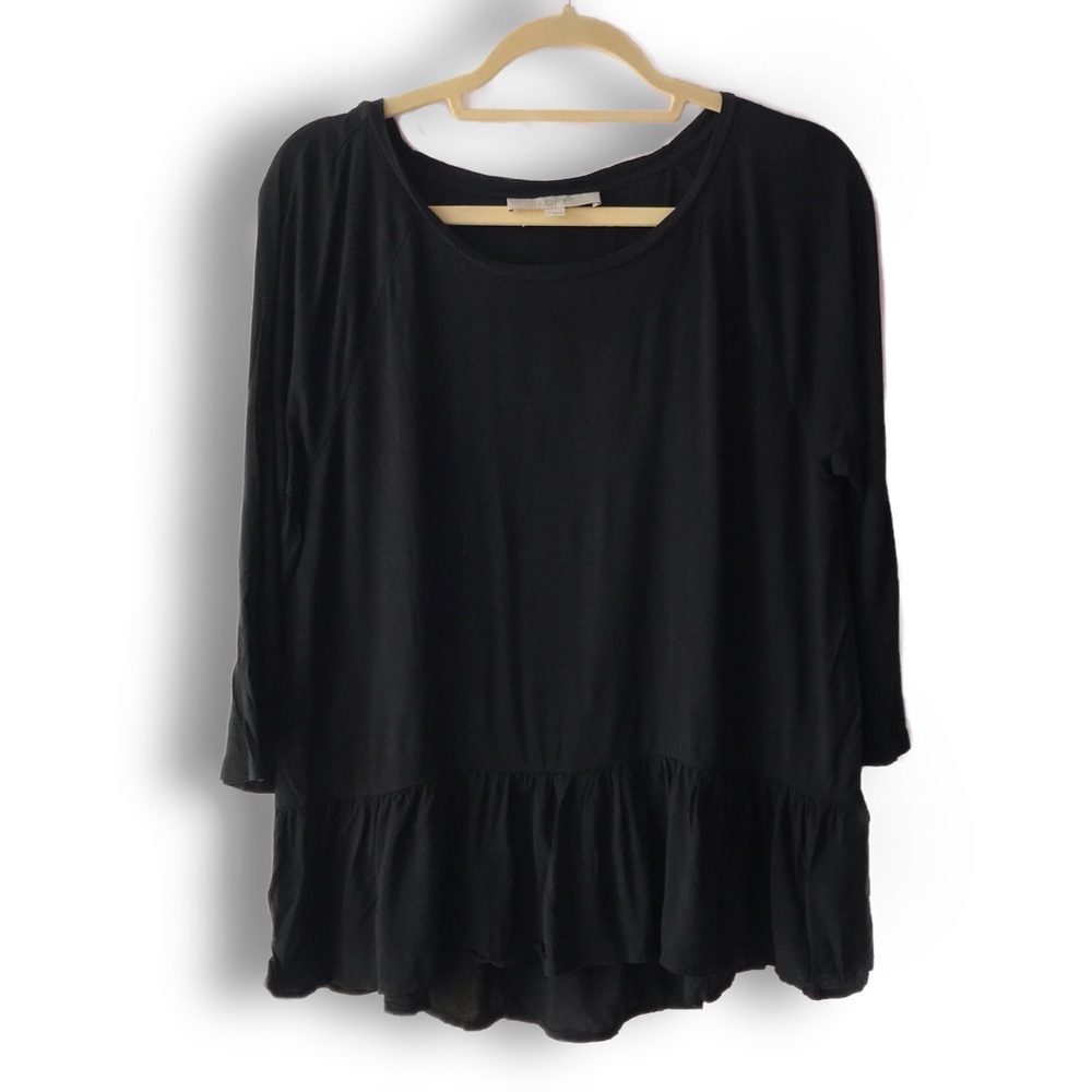 Loft Black Top